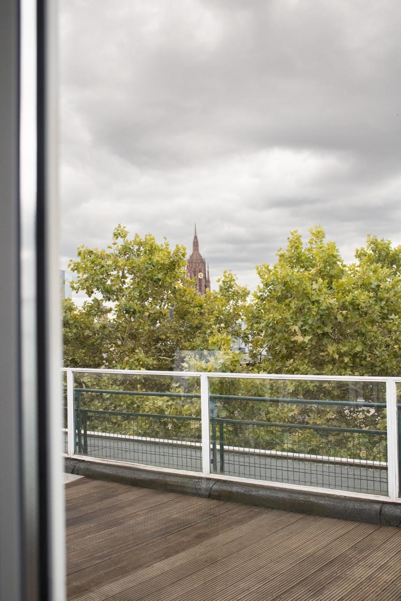 Design-Penthouse In Toplage! Frankfurt am Main Exterior foto