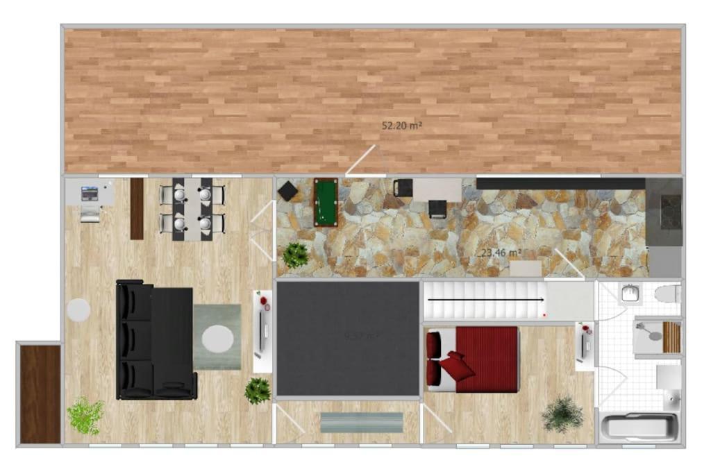 Design-Penthouse In Toplage! Frankfurt am Main Exterior foto